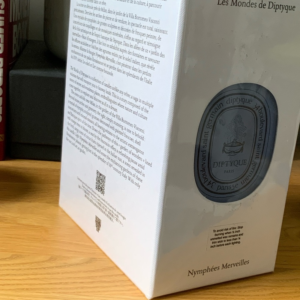 Diptyque Les Mondes de Diptyque Nymphees Merveilles Diptyque Refillable candle